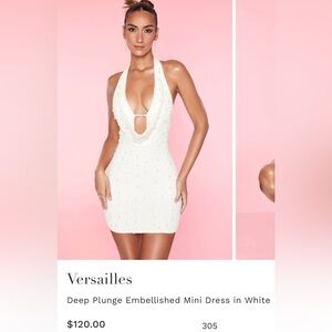 Oh Polly White Mini Dress